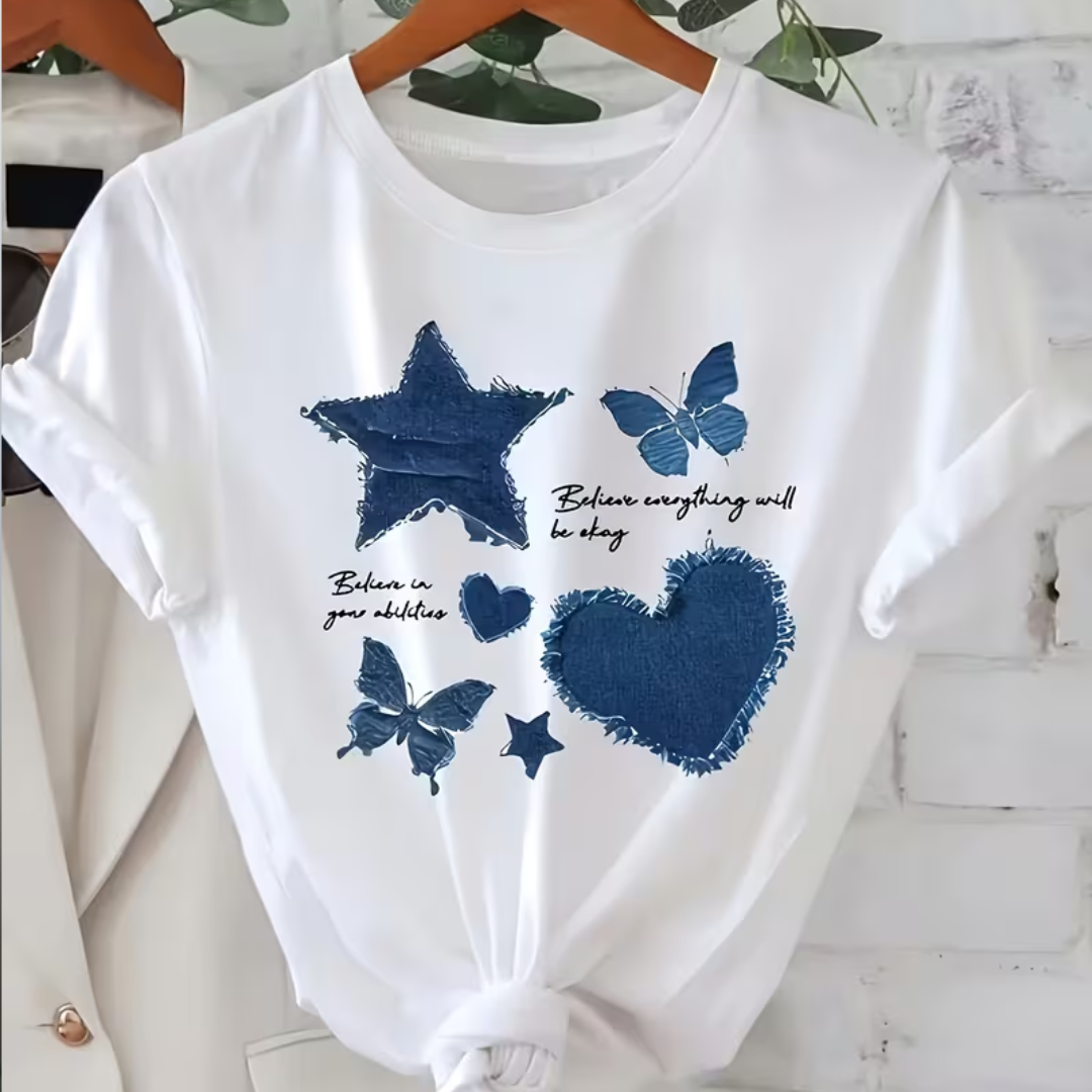 Casual Short Sleeve T-Shirt